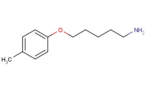 1-Pentanamine, 5-(4-methylphenoxy)-